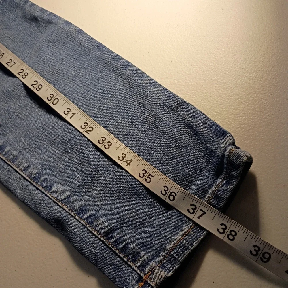 Tommy Hilfiger Womens High Rise Skinny Jeans Medium Wash Blue Size 10 Stretch